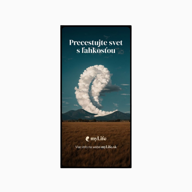Roll up 85 cm Klientsky - Cestovanie